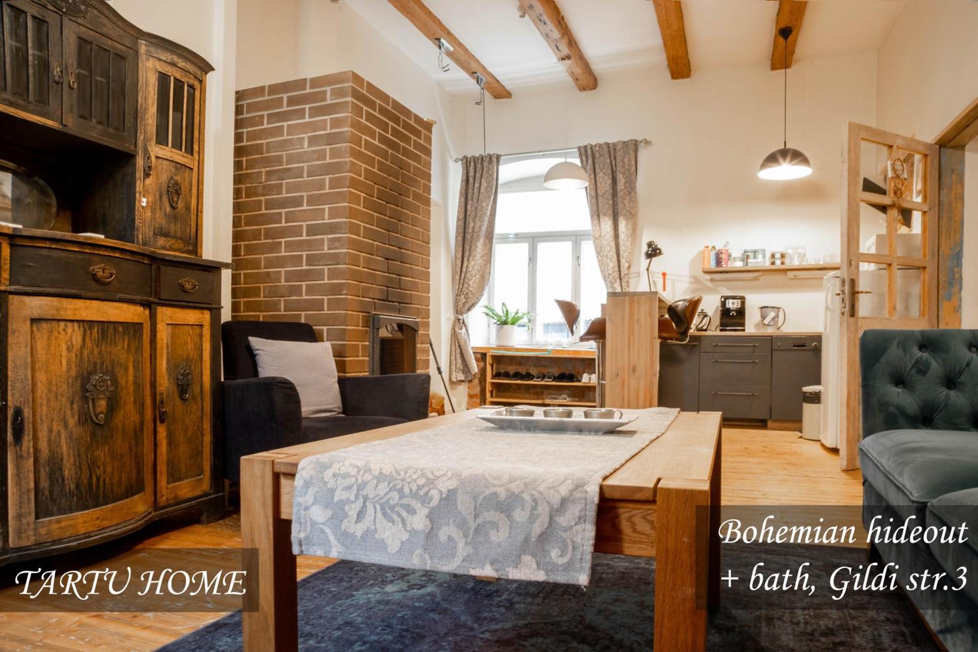 Bohemian Hideout, Old Town, Tartu Home Zewnętrze zdjęcie